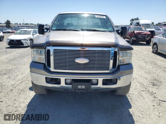 2007 Ford F-250 XL with VIN 1FTSX21P97EA24550, listed as a Copart auction lot 53909585 with 124,524 mi miles and Clean title. Bid and sale history available at DreamBid. Image 5.
