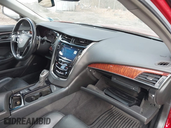 2014 Cadillac CTS Luxury AWD with VIN 1G6AX5S38E0146872, listed as a IAAI auction lot 41663642 with 56,787 mi miles and . Bid and sale history available at DreamBid. Image 5.