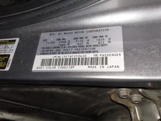 2010 Mazda 3 i Sport with VIN JM1BL1SF5A1250630, listed as a IAAI auction lot 41593863 with 161,439 mi miles and . Bid and sale history available at DreamBid. Image 9.