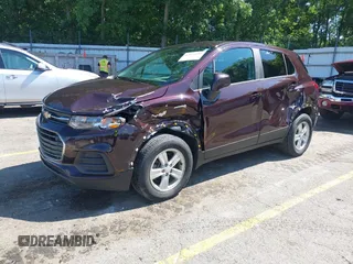 2020 Chevrolet Trax LS with VIN KL7CJNSB9LB346933, listed as a IAAI auction lot 42624893 with 61,116 mi miles and . Bid and sale history available at DreamBid. Image 18.