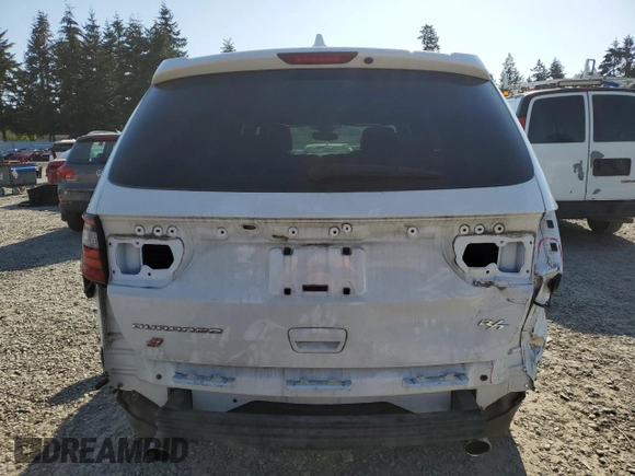 2020 Dodge Durango R/T with VIN 1C4SDJCT1LC130428, listed as a Copart auction lot 55481035 with 76,483 mi miles and Salvage title. Bid and sale history available at DreamBid. Image 6.