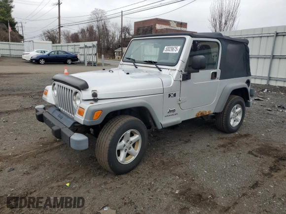 2003 Jeep Wrangler X with VIN 1J4FA39S43P335622, listed as a Copart auction lot 50029675 with 168,978 mi miles and Clean Title. Bid and sale history available at carsss.com. Image 1.
