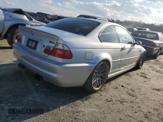 2002 BMW 3 Series M3 with VIN WBSBL93422JR15716, listed as a Copart auction lot 86993574 with 156,485 mi miles and Salvage Title. Bid and sale history available at DreamBid. Image 3.