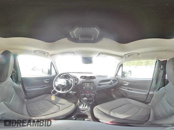 2017 Jeep Renegade Altitude with VIN ZACCJBBB9HPF02998, listed as a Copart auction lot 56546065 with 110,360 mi miles and Salvage title. Bid and sale history available at DreamBid. Image 16.