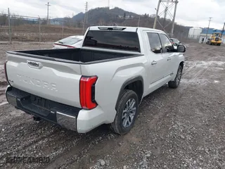2024 Toyota Tundra 4WD 1794 Edition with VIN 5TFMA5DB1RX206178, listed as a IAAI auction lot 41687850 with 11,547 mi miles. Bid and sale history available at carsss.com. Image 4.