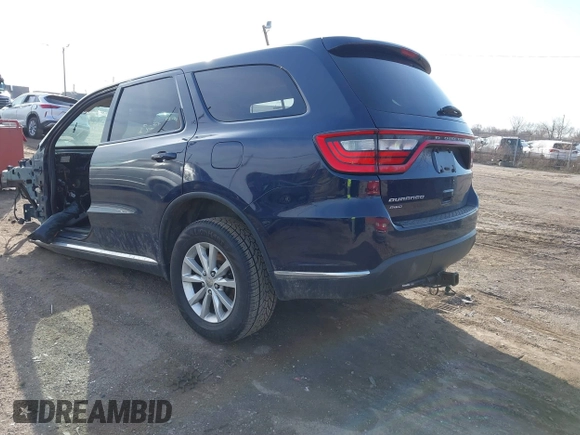 2015 Dodge Durango SXT with VIN 1C4RDJAG0FC101480, listed as a IAAI auction lot 41774278 with Not Provided miles and . Bid and sale history available at DreamBid. Image 3.