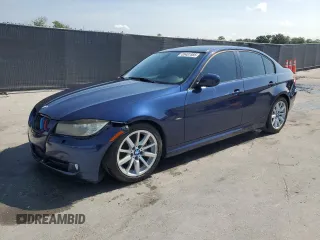 2011 BMW 3 Series 328i with VIN WBAPH7G54BNN03695, listed as a Copart auction lot 55481885 with 92,640 mi miles and Salvage title. Bid and sale history available at DreamBid. Image 1.