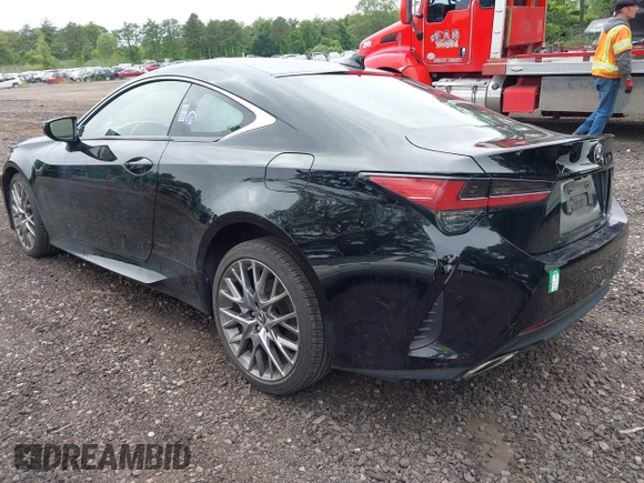 2021 Lexus RC 300 with VIN JTHD85EC9M5006221, listed as a IAAI auction lot 42516783 with 21,029 mi miles and . Bid and sale history available at DreamBid. Image 3.