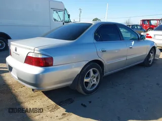 2002 Acura TL w/Navigation with VIN 19UUA56782A040650, listed as a IAAI auction lot 41681496 with 188,433 mi miles. Bid and sale history available at carsss.com. Image 4.