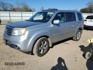2013 Honda Pilot EX-L with VIN 5FNYF3H5XDB007788, listed as a Copart auction lot 46915235 with 155,767 mi miles and Salvage Title. Bid and sale history available at carsss.com. Image 1.