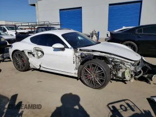 2017 Porsche Cayman S with VIN WP0AB2A81HS285810, listed as a Copart auction lot 39980703 with 49,974 mi miles and . Bid and sale history available at DreamBid. Image 4.