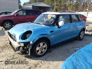 2017 MINI Hardtop 4 Door Cooper with VIN WMWXU1C57H2E18443, listed as a Copart auction lot 42206505 with 91,310 mi miles and Salvage Title. Bid and sale history available at carsss.com. Image 1.