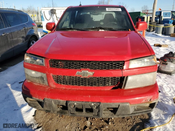 2010 Chevrolet Colorado LT w/1LT with VIN 1GCJTCDE9A8147388, listed as a Copart auction lot 88022565 with 185,824 mi miles and Salvage Title. Bid and sale history available at carsss.com. Image 5.