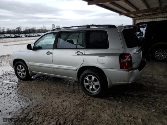 2007 Toyota Highlander with VIN JTEHP21A570203800, listed as a Copart auction lot 47697965 with 134,965 mi miles and Salvage Title. Bid and sale history available at carsss.com. Image 2.
