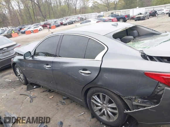 2014 Infiniti Q50 Premium z VIN JN1BV7AP8EM674625, wystawiony jako IAAI lot #41922173 z przebiegiem Nie podano mil oraz . Historia ofert i sprzedaży dostępna na DreamBid. Obrazek 14.
