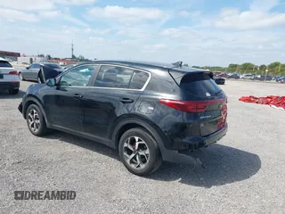 2022 Kia Sportage LX with VIN KNDPM3AC4N7026063, listed as a IAAI auction lot 42160078 with 28,880 mi miles. Bid and sale history available at carsss.com. Image 3.
