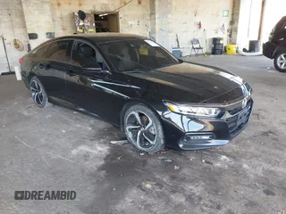 2019 Honda Accord Sport with VIN 1HGCV1F3XKA166546, listed as a IAAI auction lot 42216635 with 64,704 mi miles and . Bid and sale history available at DreamBid. Image 1.