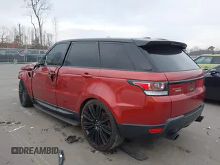 2014 Land Rover Range Rover Sport Supercharged z VIN SALWR2EF1EA315375, wystawiony jako IAAI lot #41682929 z przebiegiem 138 507 mil mil oraz . Historia ofert i sprzedaży dostępna na DreamBid. Obrazek 3.