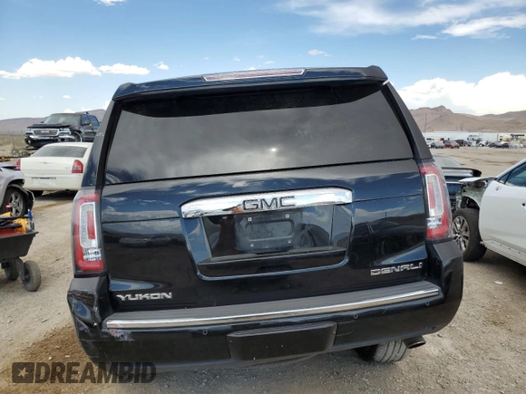 2020 GMC Yukon Denali with VIN 1GKS2CKJ2LR106609, listed as a Copart auction lot 60164774 with 0 mi miles and Salvage Title. Bid and sale history available at carsss.com. Image 6.
