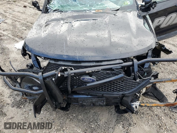 2024 Ford Police Interceptor Utility z VIN 1FM5K8AB5RGA30447, wystawiony jako Copart lot #43922145 z przebiegiem Nie podano mil oraz Szkody całkowita. Historia ofert i sprzedaży dostępna na DreamBid. Obrazek 12.