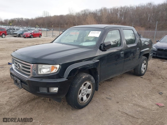 2012 Honda Ridgeline RT with VIN 5FPYK1F26CB460885, listed as a IAAI auction lot 41512443 with 179,624 mi miles. Bid and sale history available at carsss.com. Image 2.