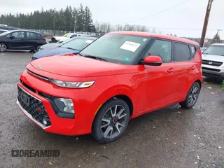 2021 Kia Soul GT-Line with VIN KNDJ63AU3M7129790, listed as a IAAI auction lot 41583031 with 56,100 mi miles and . Bid and sale history available at DreamBid. Image 17.