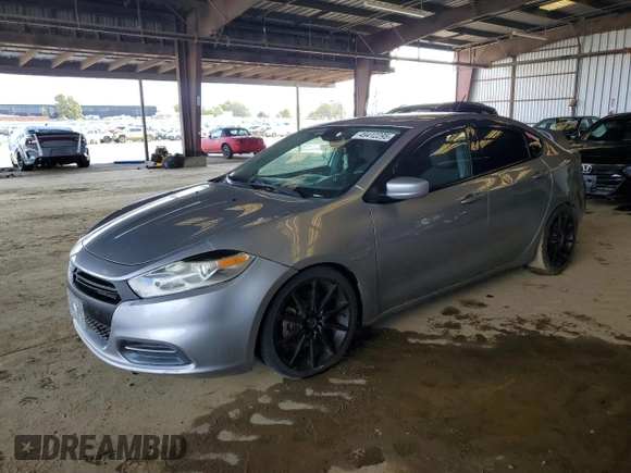 2015 Dodge Dart Aero with VIN 1C3CDFDH8FD150593, listed as a Copart auction lot 49412295 with 107,354 mi miles and Clean Title. Bid and sale history available at carsss.com. Image 1.