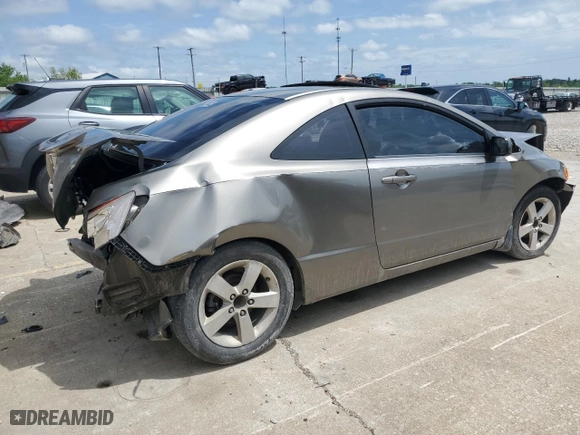 2008 Honda Civic Cpe EX with VIN 2HGFG11808H508249, listed as a Copart auction lot 54180604 with 217,182 mi miles and Non Repairable. Bid and sale history available at carsss.com. Image 3.