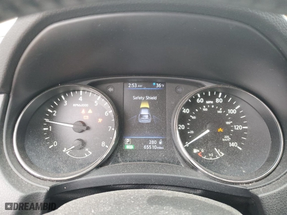 2018 Nissan Rogue SV with VIN JN8AT2MV2JW329542, listed as a Copart auction lot 49478155 with 65,510 mi miles and Salvage Title. Bid and sale history available at carsss.com. Image 9.