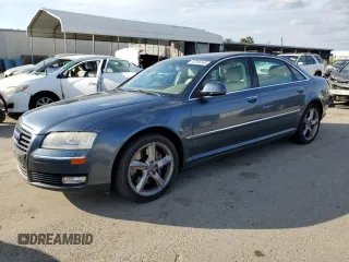 2008 Audi A8 L 4.2L with VIN WAUMV94E78N009318, listed as a Copart auction lot 44746145 with 113,293 mi miles and Clean Title. Bid and sale history available at carsss.com. Image 1.
