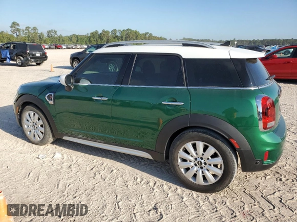 2020 MINI Countryman Cooper S with VIN WMZYW7C0XL3L62765, listed as a Copart auction lot 71607284 with 19,835 mi miles and Salvage Title. Bid and sale history available at carsss.com. Image 2.