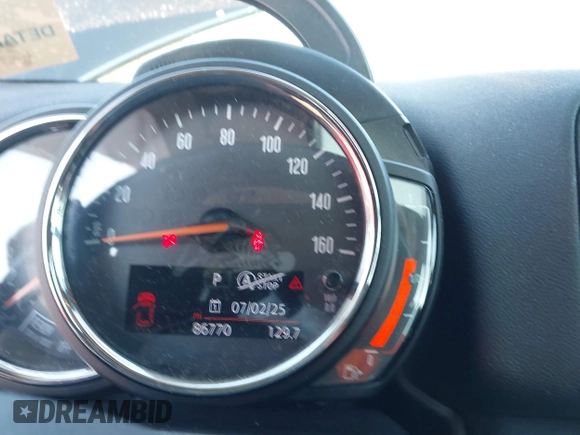 2019 MINI Countryman Cooper with VIN WMZYV5C58K3F57882, listed as a IAAI auction lot 42637510 with 86,770 mi miles and . Bid and sale history available at DreamBid. Image 16.