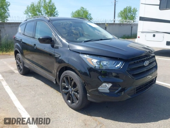 2019 Ford Escape SE with VIN 1FMCU0GD4KUB29621, listed as a IAAI auction lot 42062095 with 137,807 mi miles. Bid and sale history available at carsss.com. Image 1.