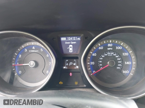 2015 Hyundai Elantra GT with VIN KMHD35LH3FU241149, listed as a IAAI auction lot 42163508 with 124,121 mi miles. Bid and sale history available at carsss.com. Image 7.