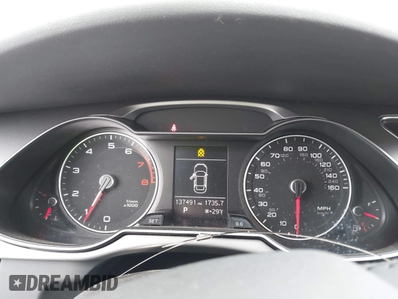 2015 Audi A4 Premium with VIN WAUBFAFL6FN014508, listed as a IAAI auction lot 41547104 with 137,491 mi miles. Bid and sale history available at carsss.com. Image 7.