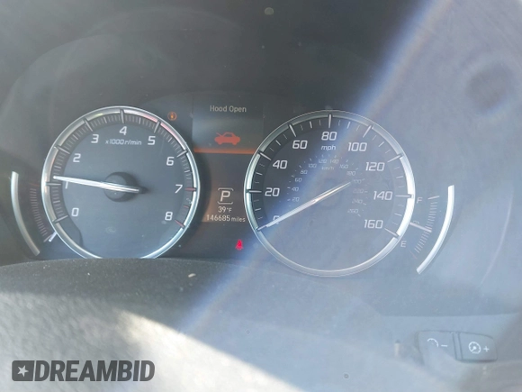2016 Acura MDX with VIN 5FRYD4H26GB048438, listed as a IAAI auction lot 41315279 with 146,685 mi miles. Bid and sale history available at carsss.com. Image 7.