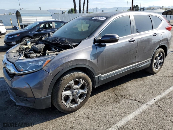 2019 Honda CR-V EX-L with VIN JHLRW2H84KX011642, listed as a Copart auction lot 52416105 with 70,970 mi miles and Salvage Title. Bid and sale history available at carsss.com. Image 1.
