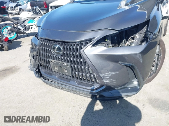 2023 Lexus NX with VIN 2T2GGCEZ4PC021190, listed as a IAAI auction lot 41579243 with 40,842 mi miles. Bid and sale history available at carsss.com. Image 6.