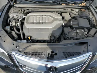 2016 Acura RLX Tech Pkg with VIN JH4KC1F56GC001735, listed as a Copart auction lot 80839074 with 100,452 mi miles and Salvage Title. Bid and sale history available at carsss.com. Image 11.