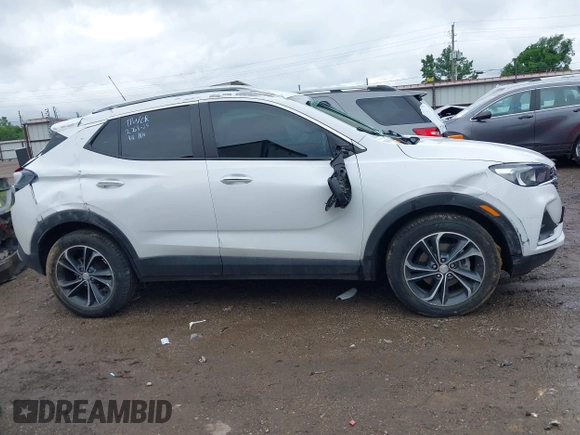 2023 Buick Encore GX Select with VIN KL4MMDS28PB154198, listed as a IAAI auction lot 42206254 with 23,392 mi miles and . Bid and sale history available at DreamBid. Image 12.