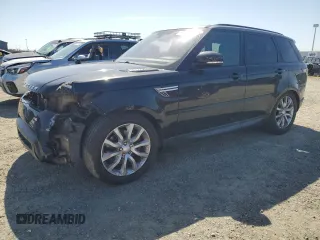 2016 Land Rover Range Rover Sport V6 Diesel HSE with VIN SALWR2KF0GA579842, listed as a Copart auction lot 55093615 with 84,349 mi miles and Clean Title. Bid and sale history available at carsss.com. Image 1.