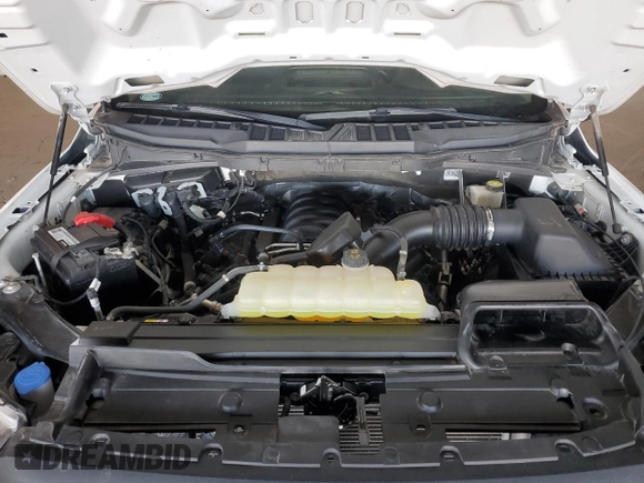 2022 Ford F-150 XL with VIN 1FTMF1C5XNKF26323, listed as a Copart auction lot 60160145 with 43,209 mi miles and Salvage title. Bid and sale history available at DreamBid. Image 11.
