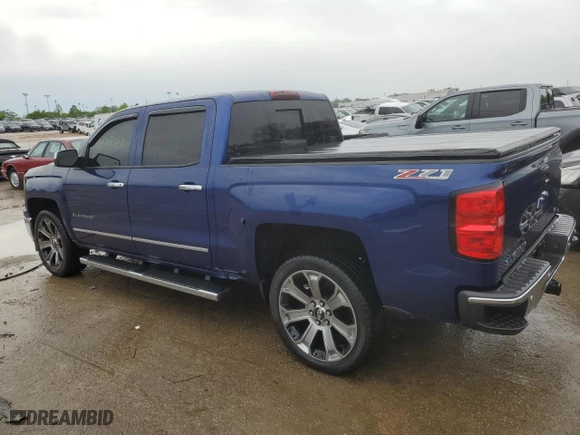 2014 Chevrolet Silverado 1500 LTZ with VIN 3GCUKSEC7EG461919, listed as a Copart auction lot 52022924 with 155,701 mi miles and Salvage Title. Bid and sale history available at carsss.com. Image 2.