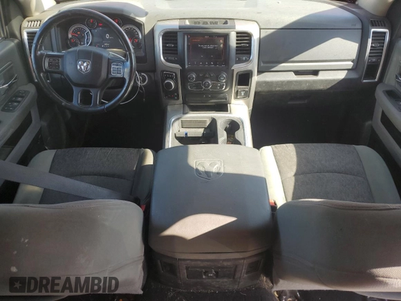 2018 Ram 1500 Big Horn with VIN 1C6RR7LTXJS167989, listed as a Copart auction lot 56012885 with 106,623 mi miles and Clean title. Bid and sale history available at DreamBid. Image 8.