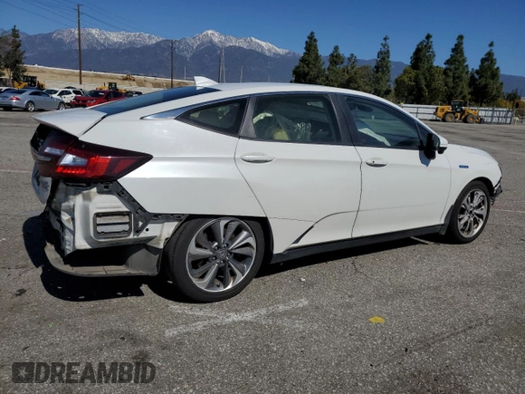 2018 Honda Clarity Plug-In Hybrid Touring with VIN JHMZC5F35JC003567, listed as a Copart auction lot 49685975 with 495,039 mi miles and Salvage Title. Bid and sale history available at carsss.com. Image 3.