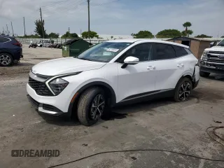 2024 Kia Sportage EX with VIN 5XYK33DF4RG188741, listed as a Copart auction lot 62748535 with 10,549 mi miles and Salvage title. Bid and sale history available at DreamBid. Image 1.
