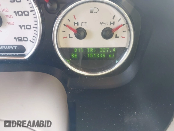 2007 Ford F-150 XLT с VIN 1FTPW12V37FA92613, выставлен на аукционе IAAI как лот 42730121 с пробегом 151 338 миль миль и . История ставок и продаж доступна на DreamBid. Изображение 7.