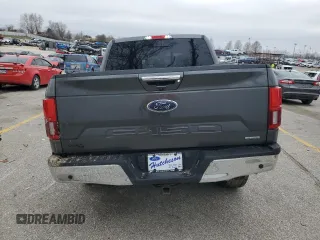 2020 Ford F-150 XL with VIN 1FTEW1E45LKD09638, listed as a Copart auction lot 43833895 with 153,048 mi miles and Salvage Title. Bid and sale history available at carsss.com. Image 6.
