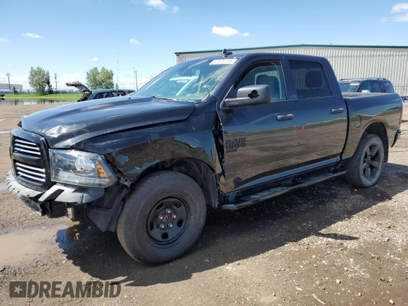 2021 Ram 1500 Tradesman with VIN 3C6RR7KT5MG671931, listed as a Copart auction lot 67075115 with 58,292 mi miles and Salvage title. Bid and sale history available at DreamBid. Image 1.