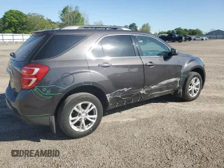 2016 Chevrolet Equinox LT z VIN 2GNALCEK5G6323332, wystawiony jako Copart lot #52535985 z przebiegiem 117 044 mil mil oraz Szkoda całkowita • Salvage title. Historia ofert i sprzedaży dostępna na DreamBid. Obrazek 3.
